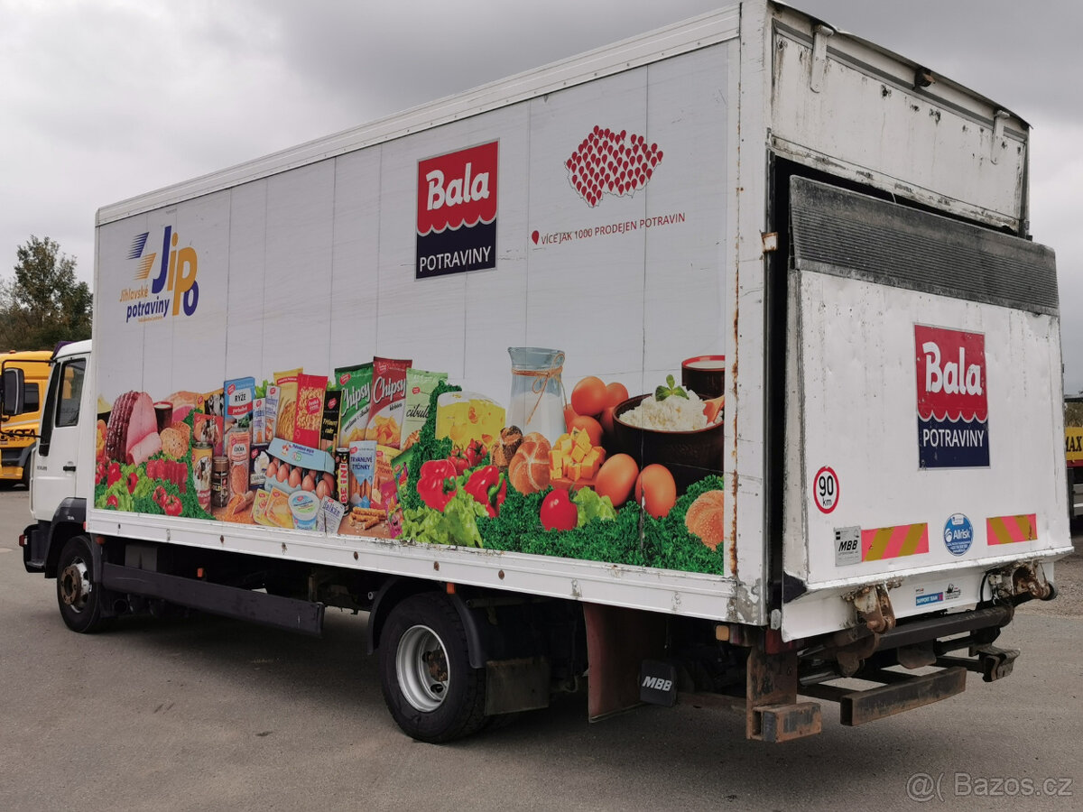 Prodám MAN LE 12.220 4X2 BL EURO 3 skříň s hydraulickým č. - 8