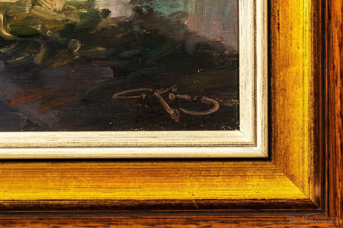 Venkovská krajina, G.König, 920 × 820 mm - 8