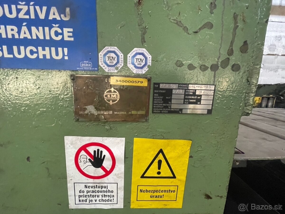 servisné stredisko - hrubá pozdĺžna deliaca linka - 8