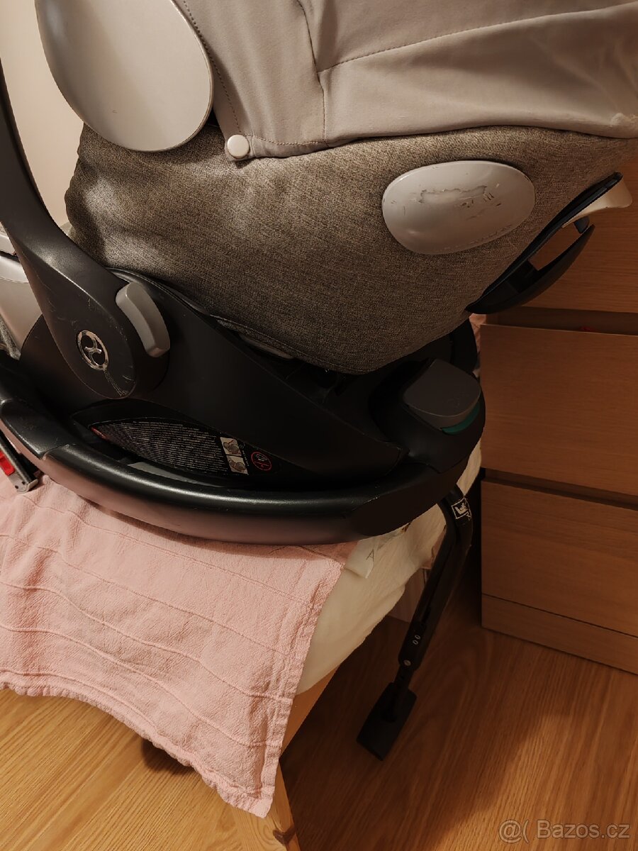Vajíčko Cybex Cloud Q Koi + isofix základna - 8