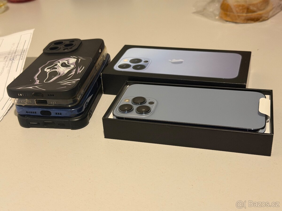 IPhone 13 Pro 128GB Siera Blue Baterie 🔋 100% - 8