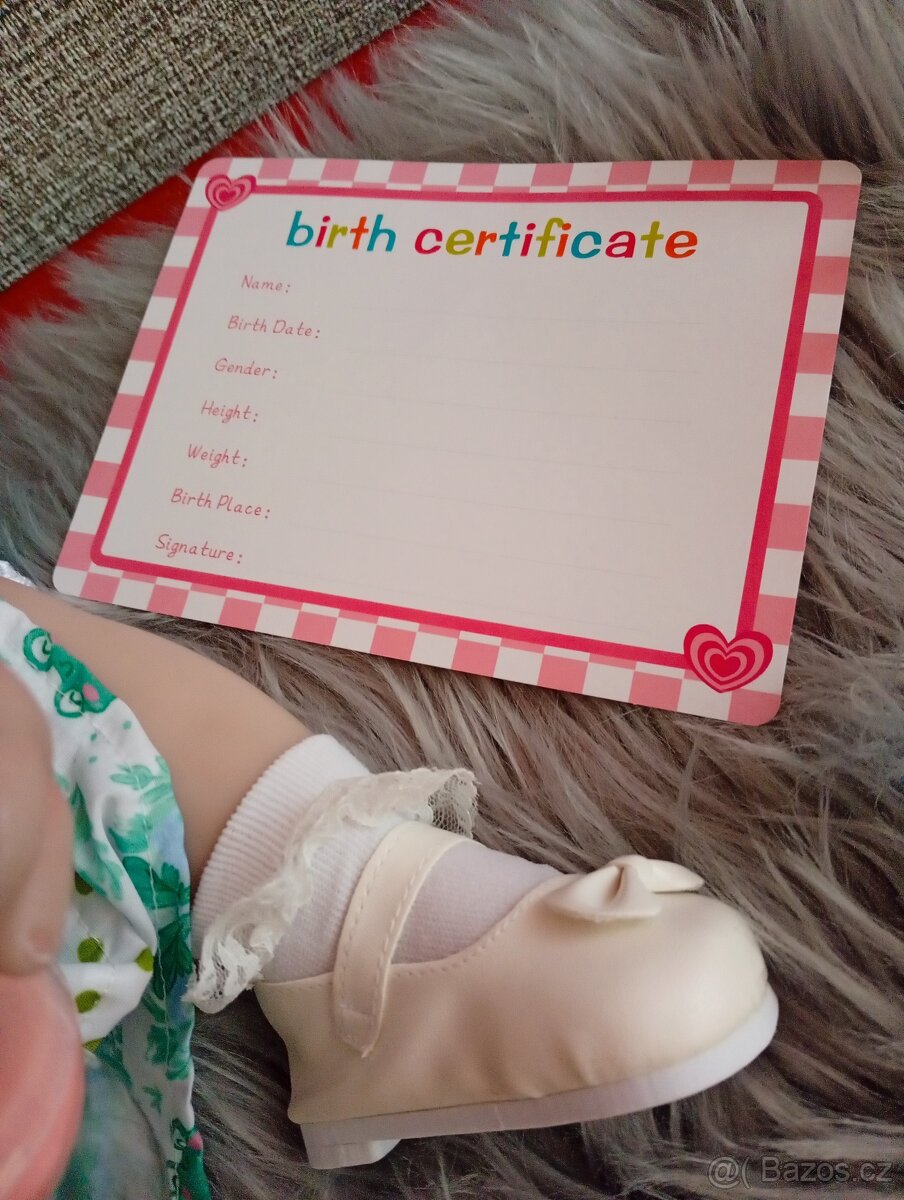 Realistická Reborn panenka zelená princezna - 8