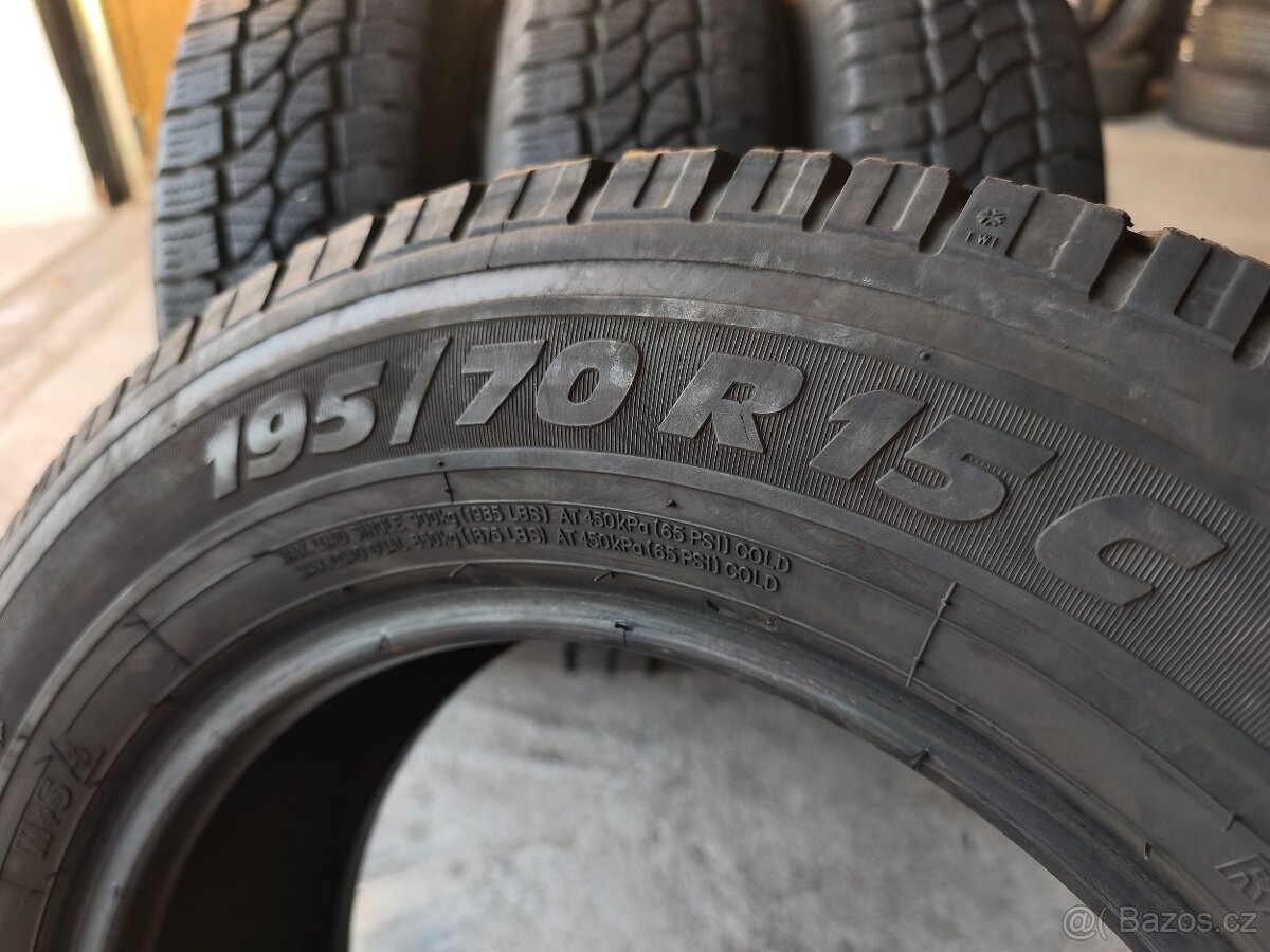 195/70 r15C zimní pneumatiky na dodávku - 8