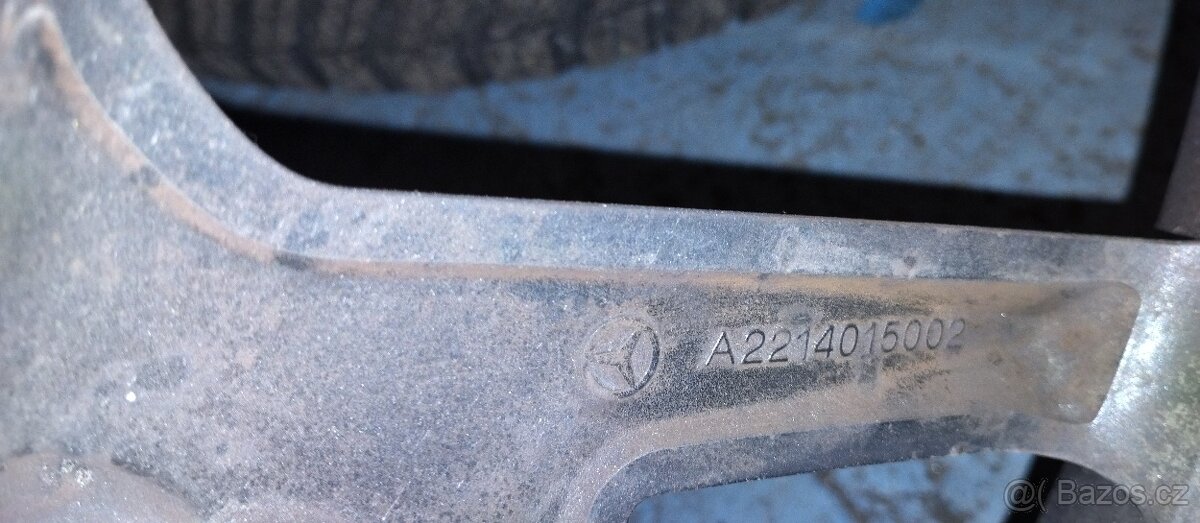 Prodám Alu disky 20 + pneu Mercedes-Benz - 8