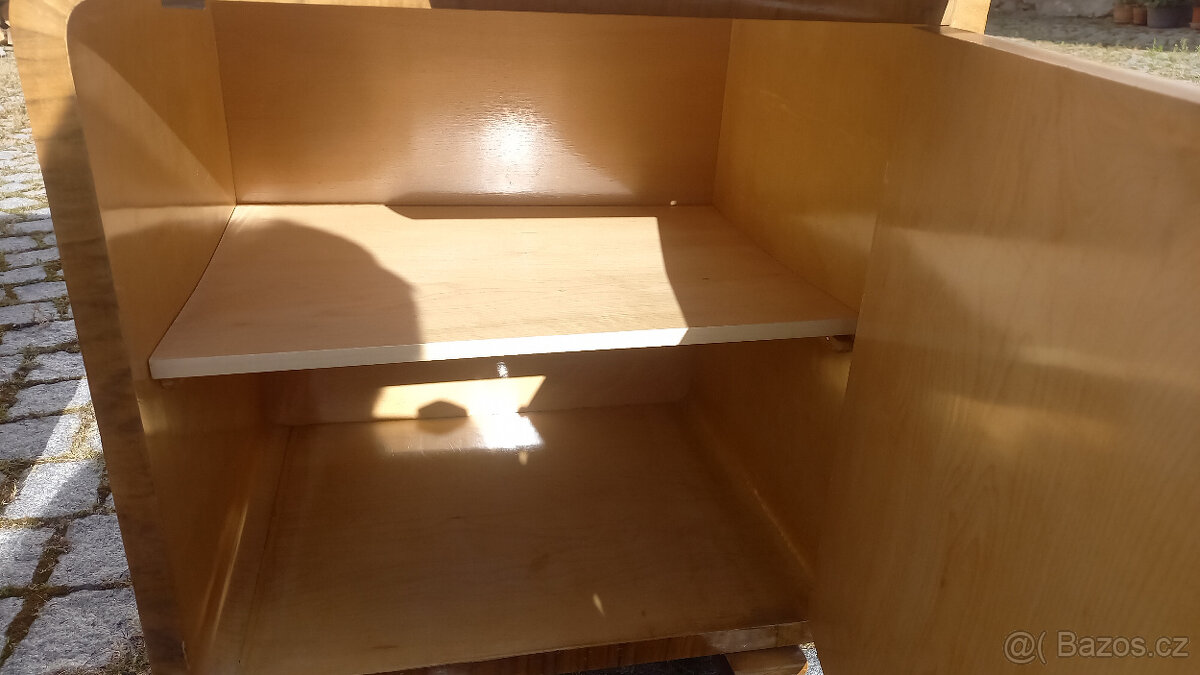 starožitné noční stolky - Art Deco 30. - 40. léta - 8