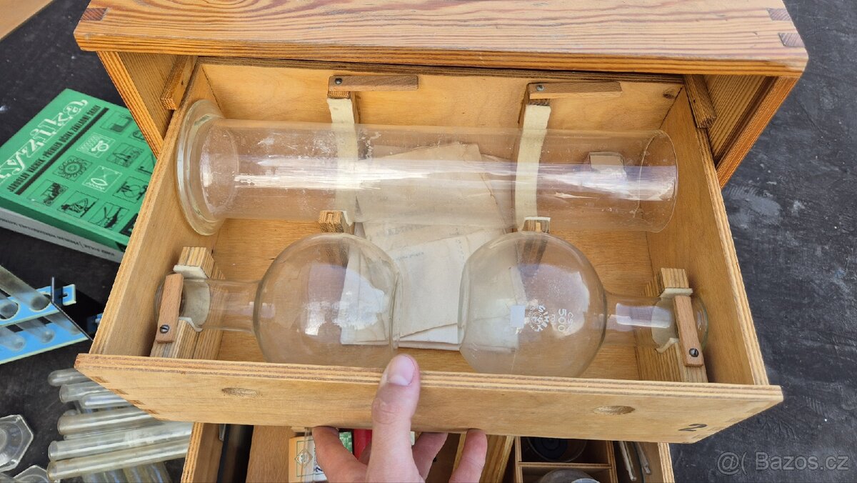 Obrovská Retro školní chemická souprava - 8