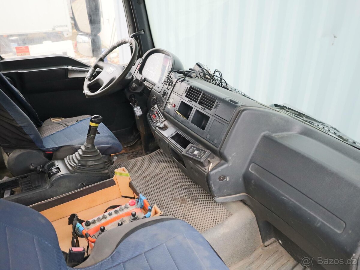 MAN TGA 32.400, 8X4, BETON MIX S DOPRAVNÍKEM 18 METRŮ, 7 CBM - 8