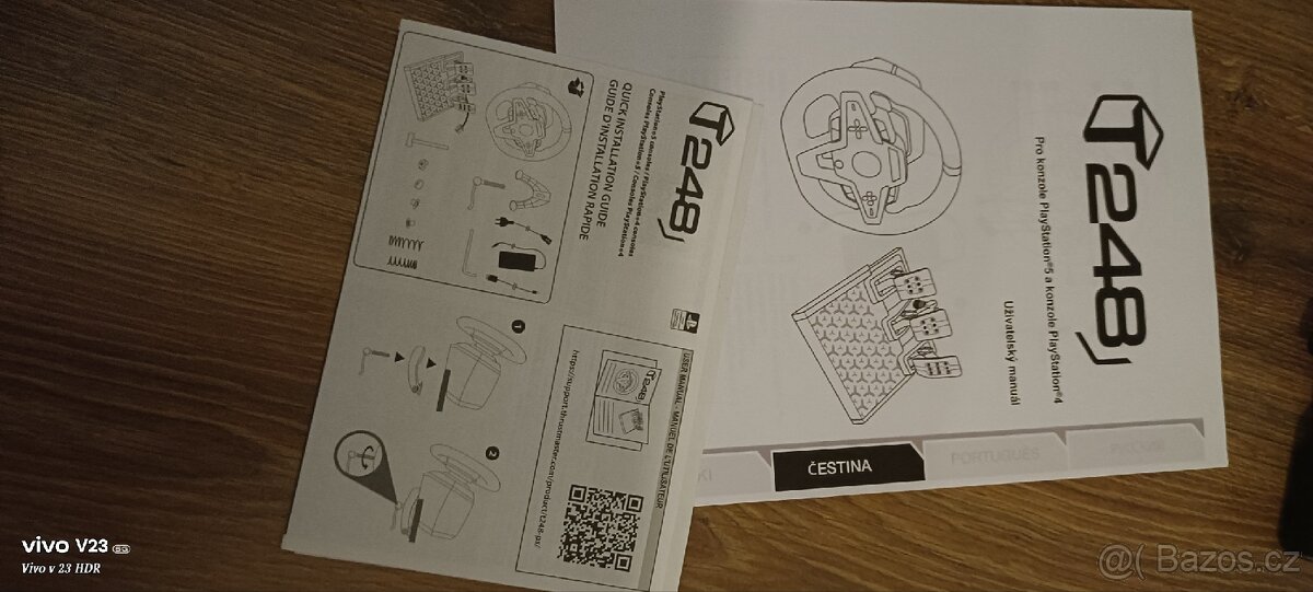 Playstation Volant s pedály Thrustmaster T248 - 8