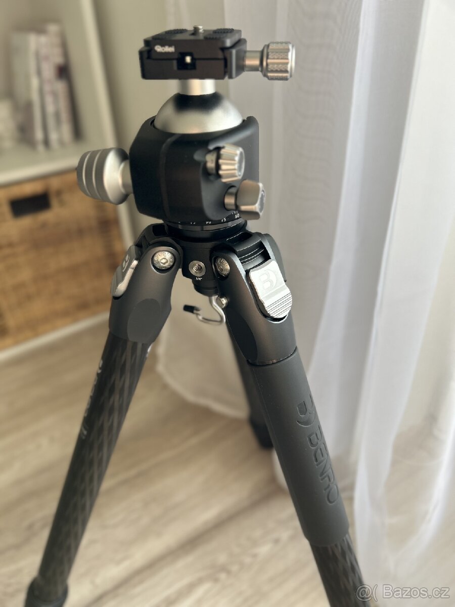 Karbonový stativ Benro Tortoise 34CLV - 8