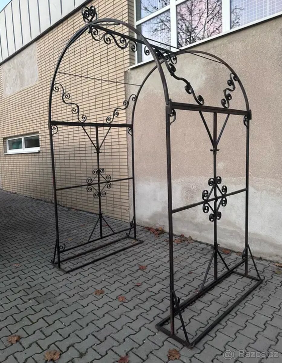 Obrovský zahradní květinový oblouk / Svatební brána 3,2m - 8