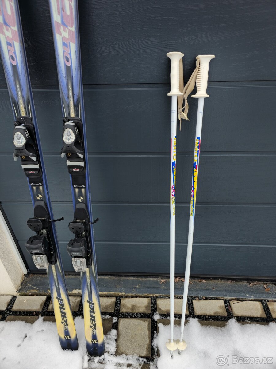 Lyže Dynastar + hůlky - 8