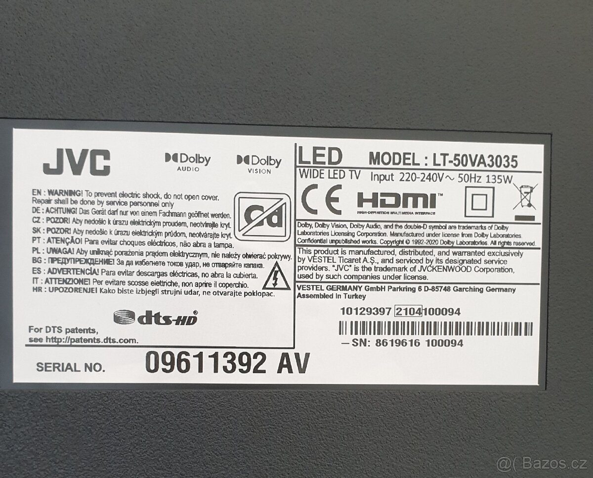 JVC SMART TV UHD 4K 50"(127CM) - 8