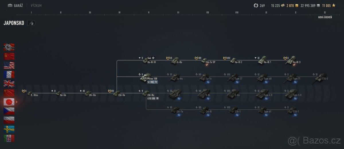 World of Tanks účet - 8