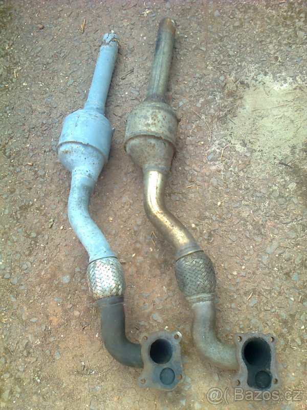 Prodám výfuky + katalyzátory na VW + Seat. - 8