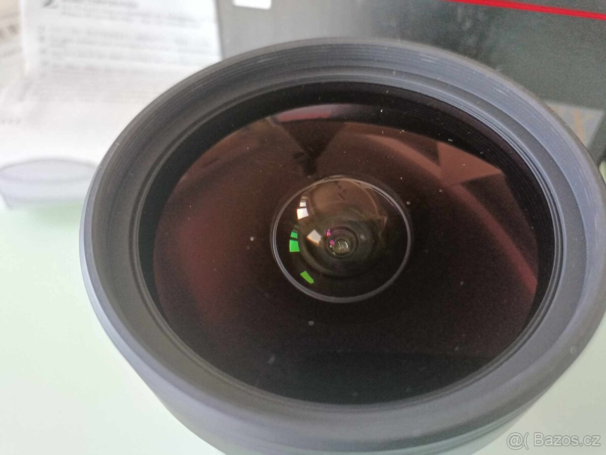 Sigma 8mm f/3,5 EX DG Fisheye Circular pro Canon rybí oko - 8