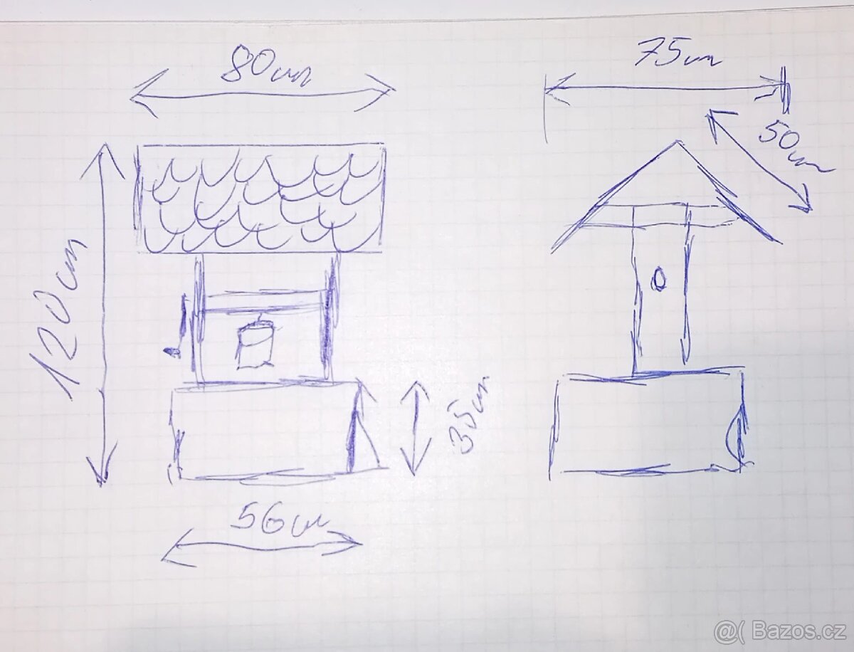 Dekorace Studna/Rumpál - 8