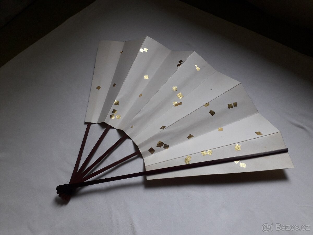 Japonské vějíře (s malbou/ kaligrafií) - 8
