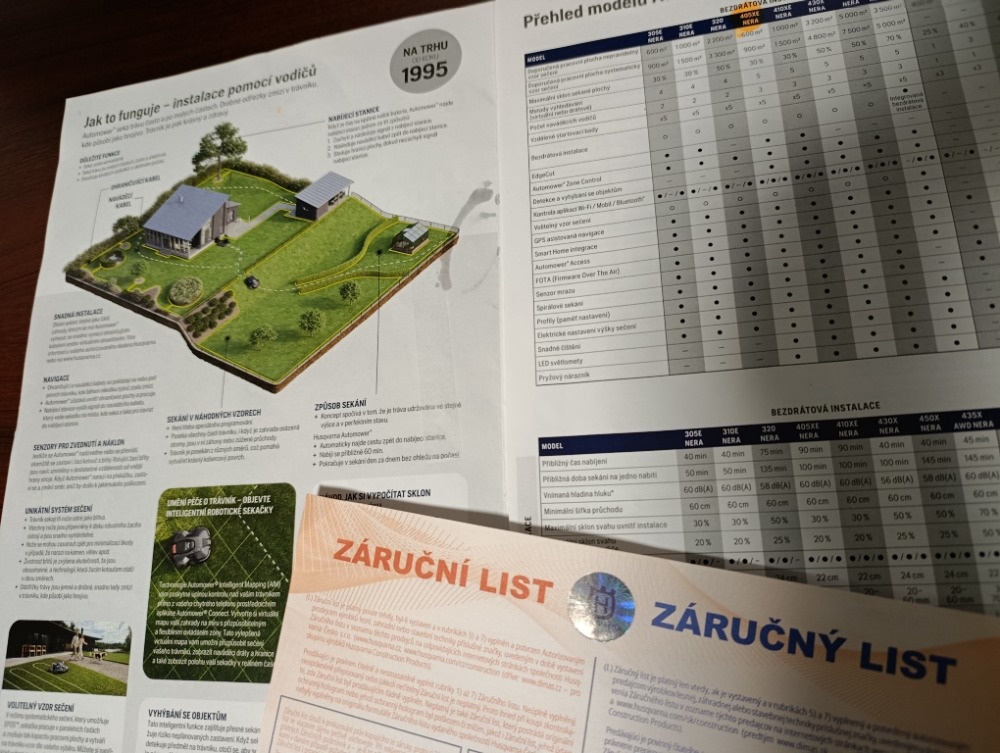 Robotická sekačká Husqvarna Automover 405XE NERA, v záruce - 8