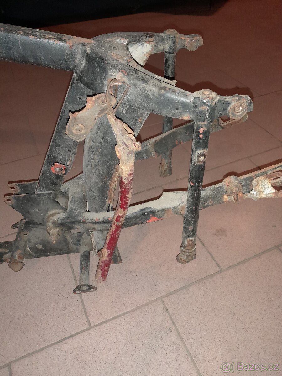 Jawa 250 350 panelka - neohnutý, ale opravy nutné - 8