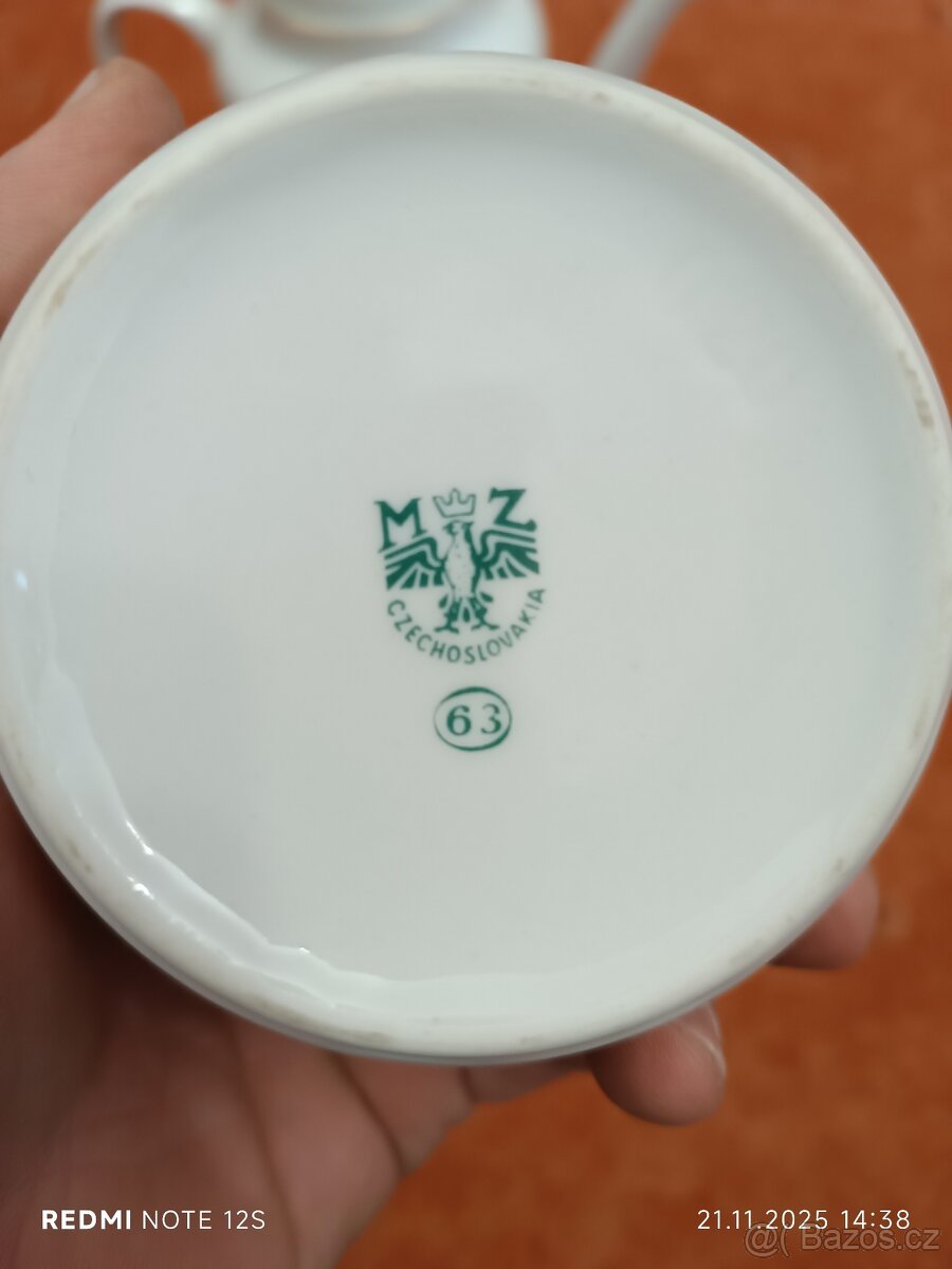 Karlovarský porcelán čajoví set - 8