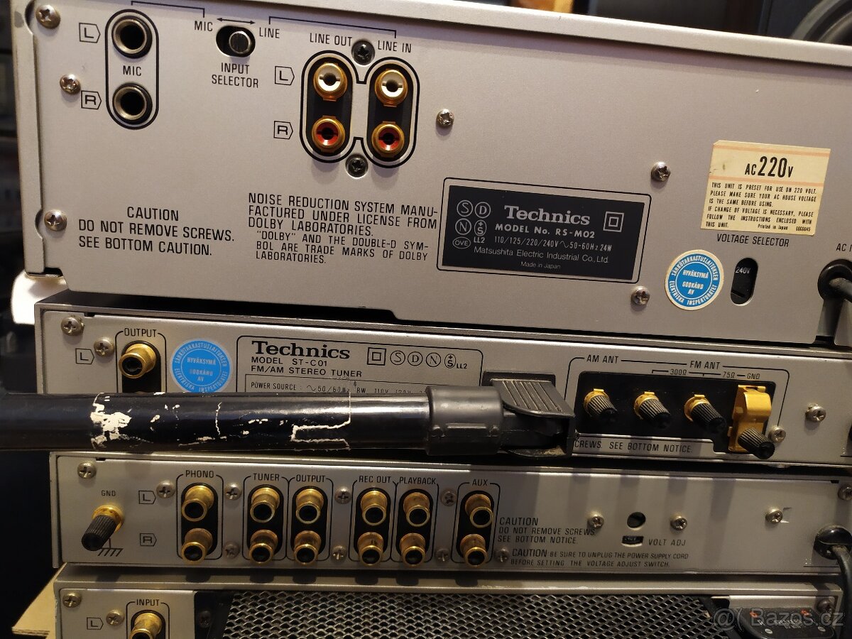 Sestava Technics SH,SE,SU,ST-C01,M-02,SB-F2 VINTAGE - 8