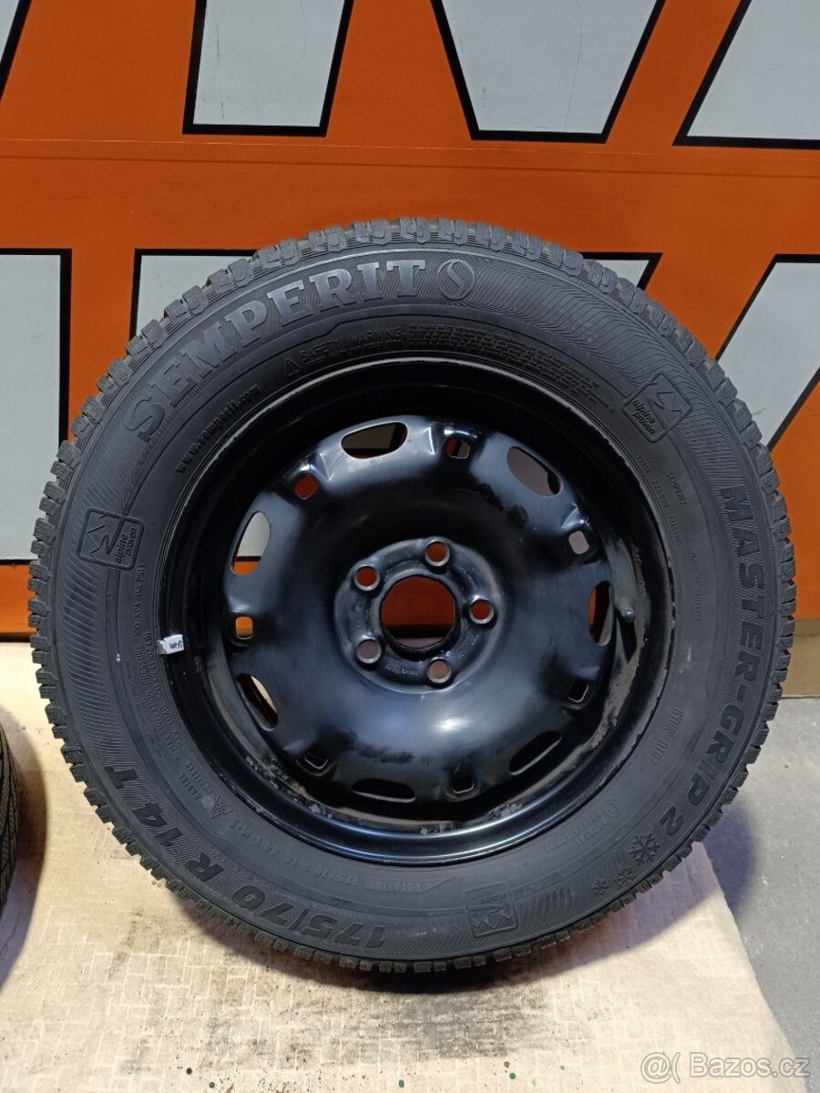 Zimní kola na Škoda Roomster 5x100 ET35 175/70 R14 - 8