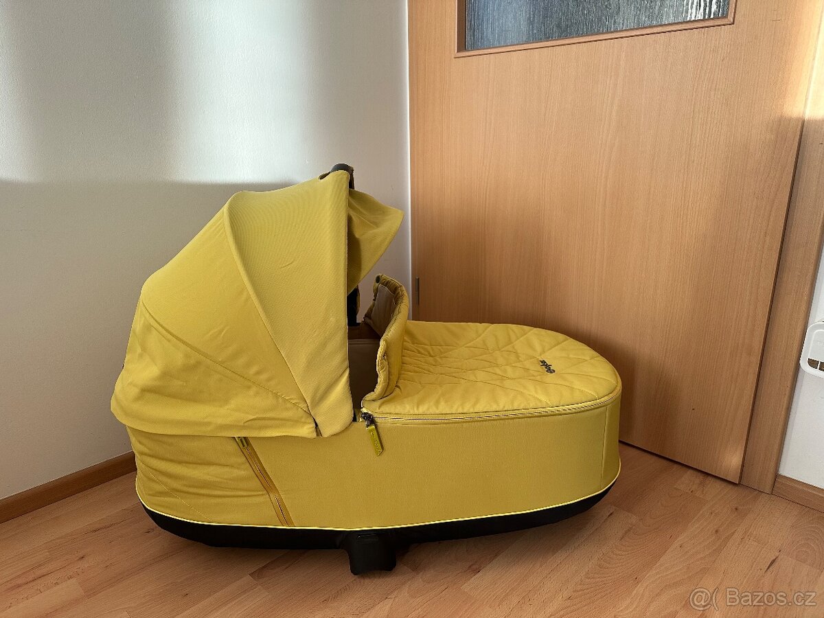 Cybex priam lux carry cot mustard yellow - hluboka korba - 8