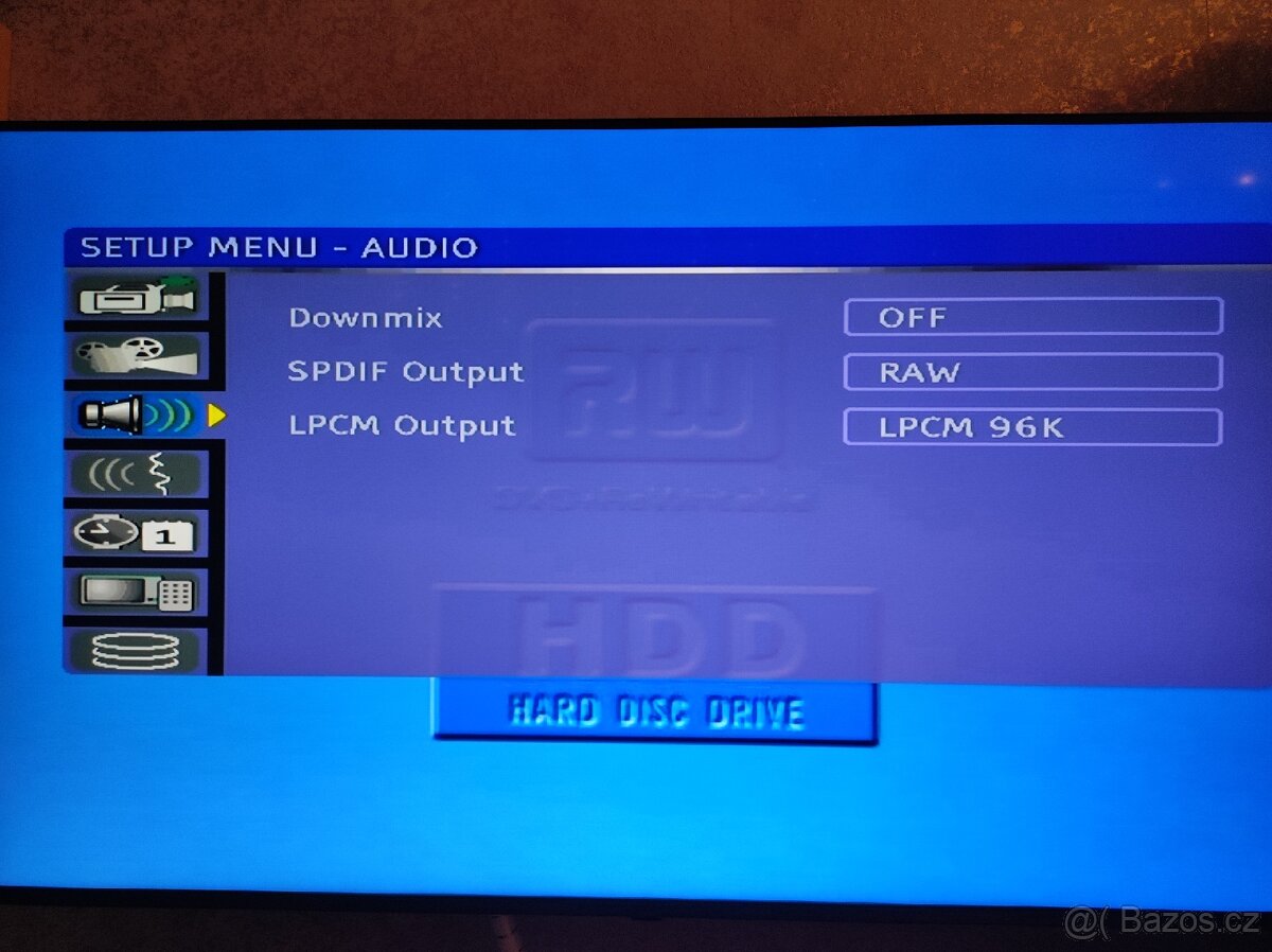 HDD + DVD rekordér analog TV tuner - 8