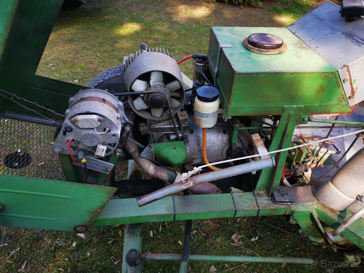 Traktůrek domácí výroby - 8