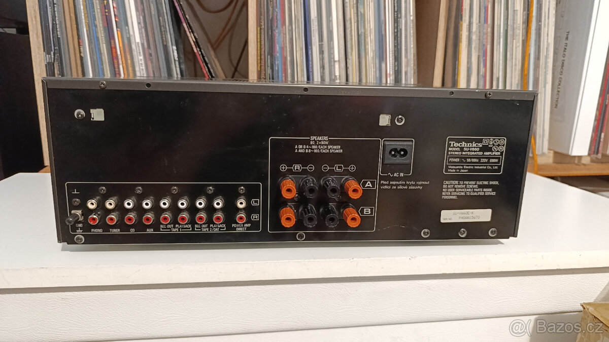 TECHNICS SU-V660 Stereo Integrated Amplifier / Class AA - 8