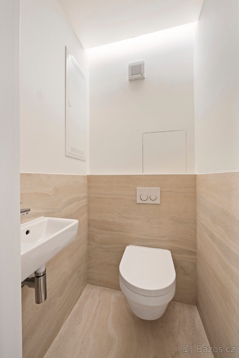 Prodej 2+kk, 40 m² + balkon + sklep, 5. NP, Brno–Bystrc - 8