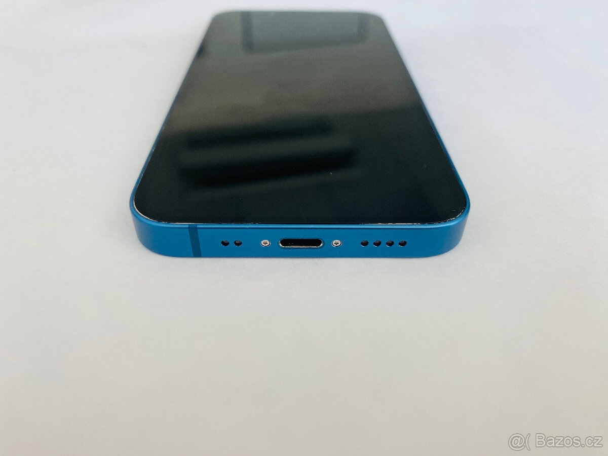 APPLE IPHONE 13 MINI 128 GB MODRÝ,12 MĚS.ZÁRUKA,VELMI HEZKÝ - 8