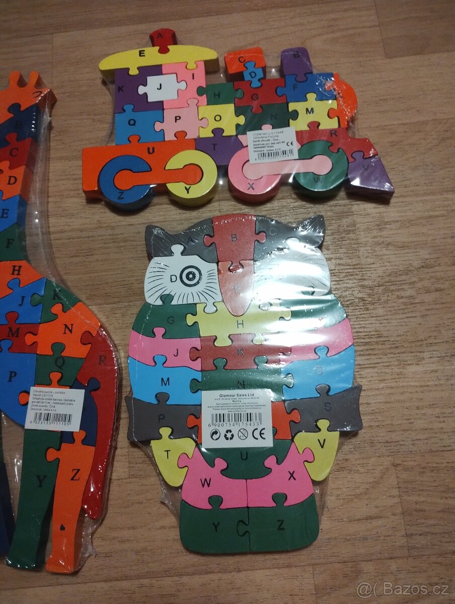 Dřevěné puzzle - 8