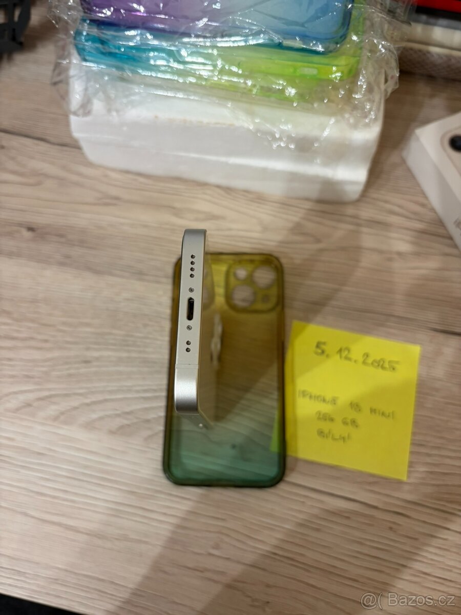 Prodám iPhone 13 mini 256 GB bílý v super stavu - 8