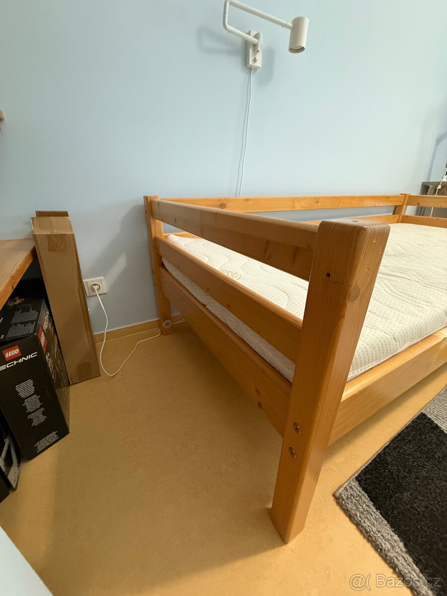 Dětská / studentská postel Domestav Domino - masiv - 8