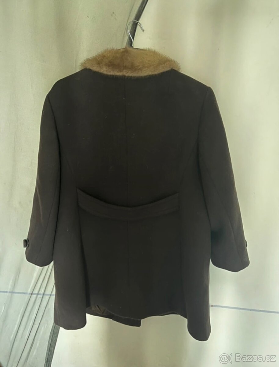 Vlněný podzimní kabát - 8