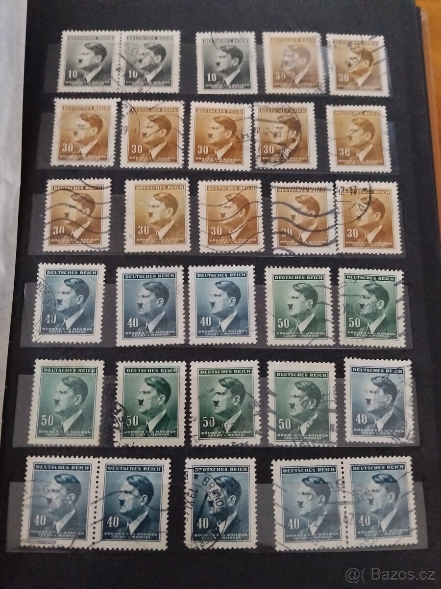 Staré poštovní znamky - 8