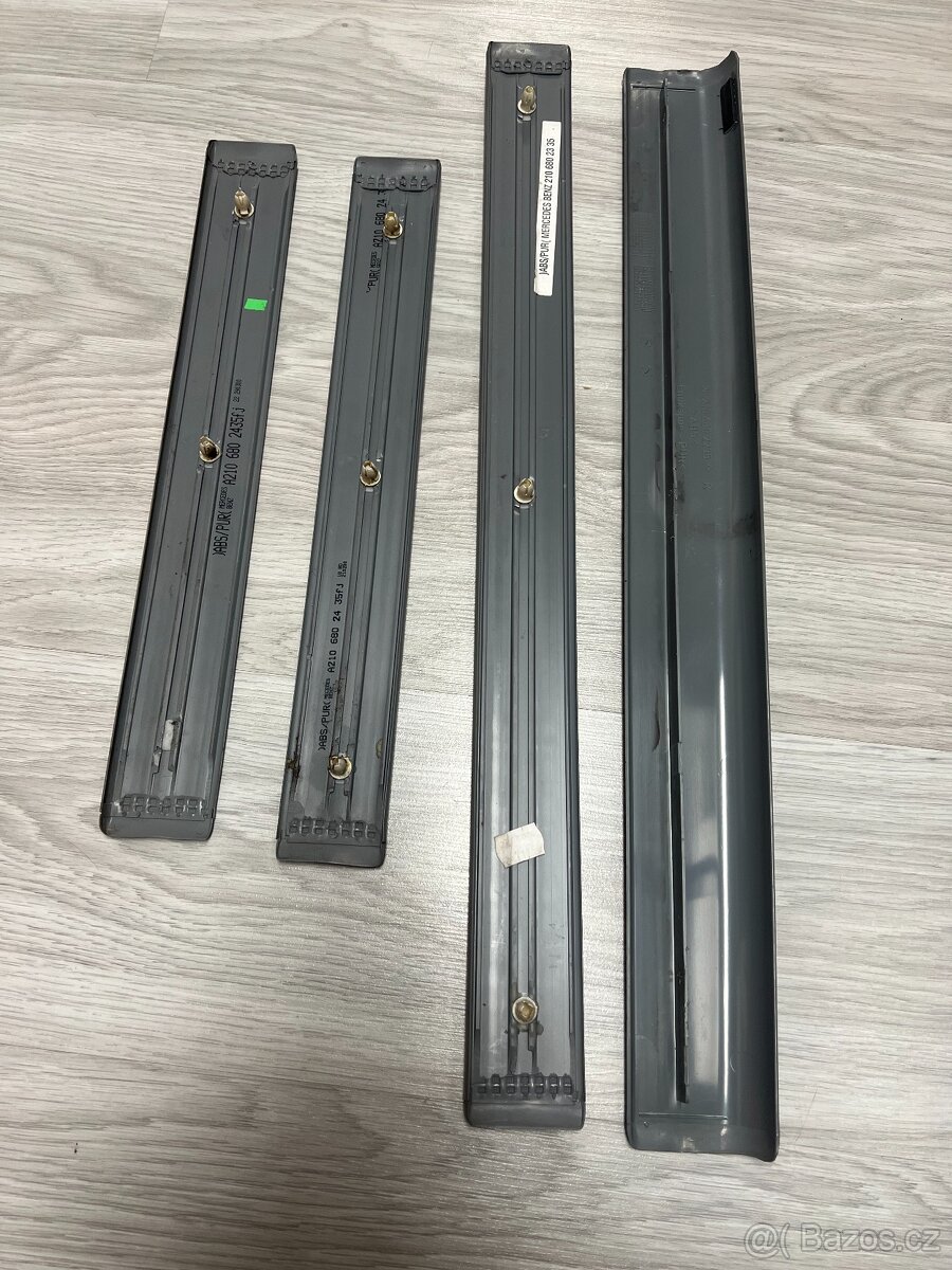 mercedes w210 popelník, lišty - 8