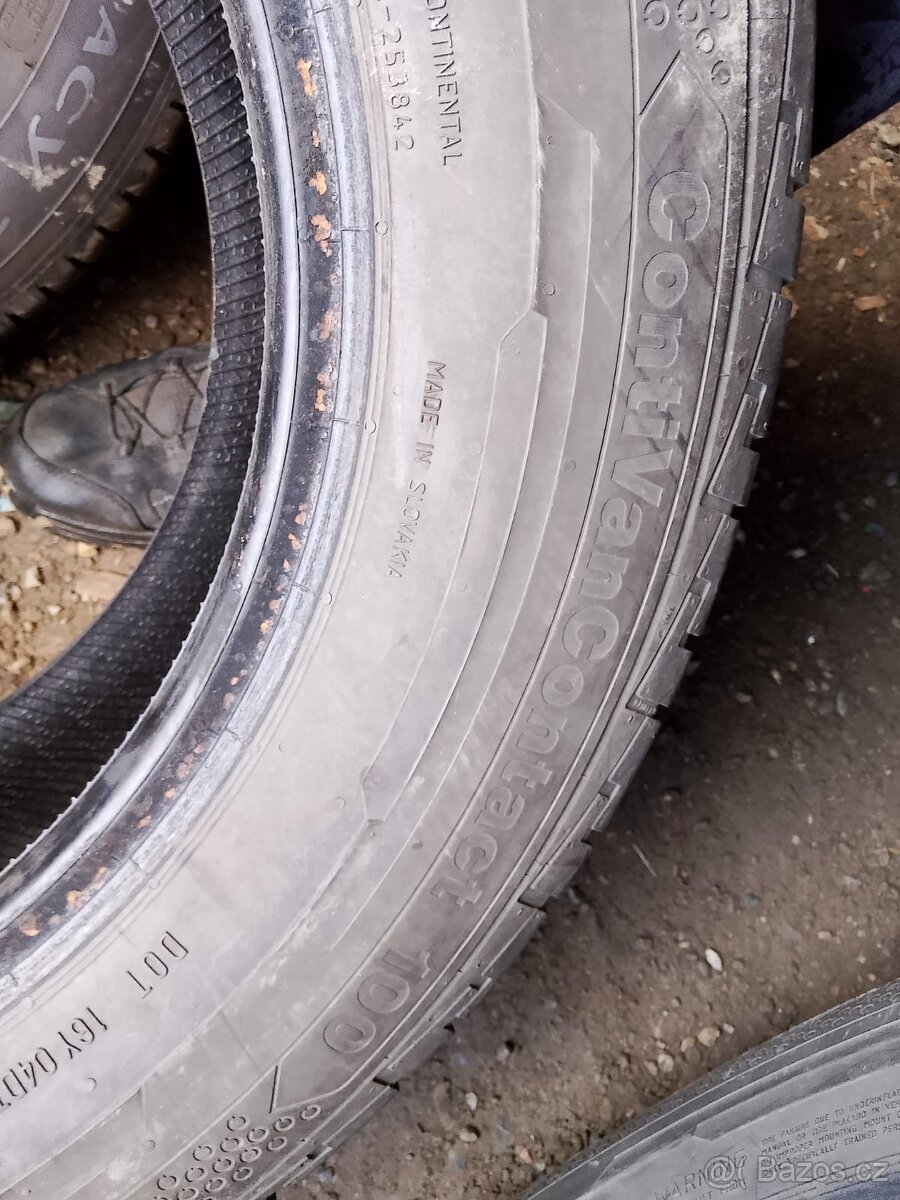 215/65/16c 109/107t Continental - letní pneu 4ks dodávkové - 8