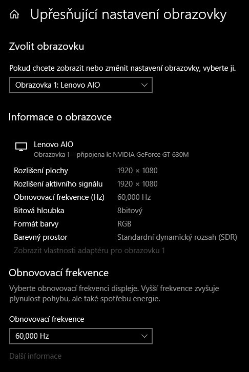 599 - lenovo all-in-one A720 - i7, SSD 1TB, 27" dotykový - 8