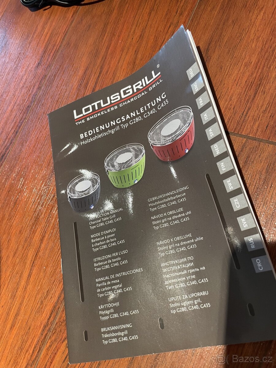 Lotus Gril nerezový G-SS-34P - 8