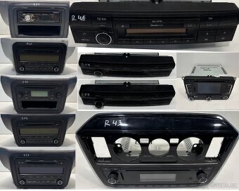 Autorádio Škoda,VW,Audi ORIGINAL,Čina (1DIN,2DIN) - 8