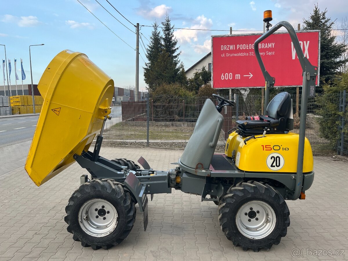 Dumper vyklápěcí Wacker Neuson 1501, 698mth, Thwaites Terex - 8