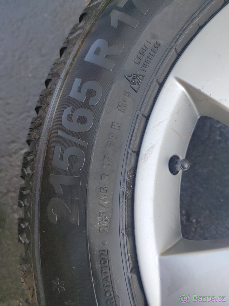 Alu kola 5x112 R17 215/65 - 8