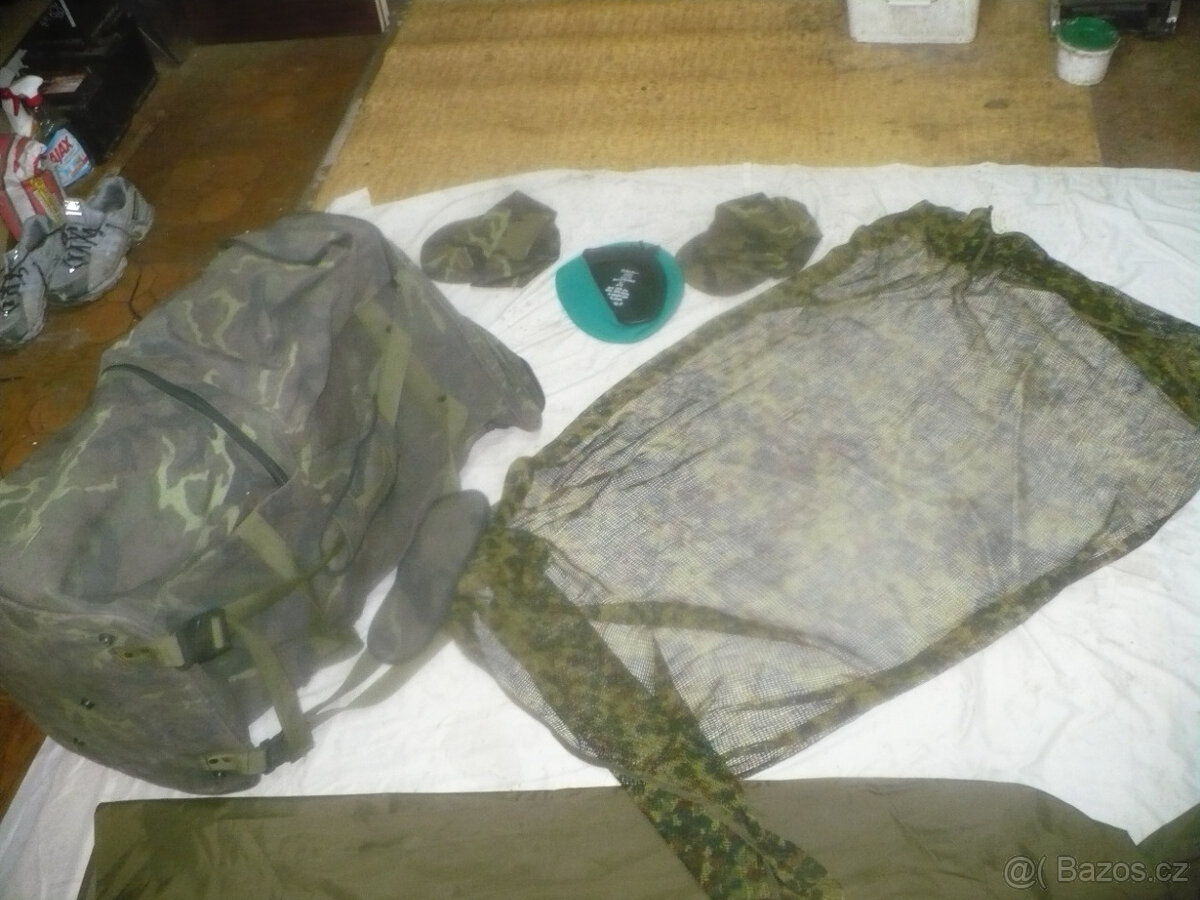 vojenská výstroj,oblečení , maskovačky,batoh... - 8