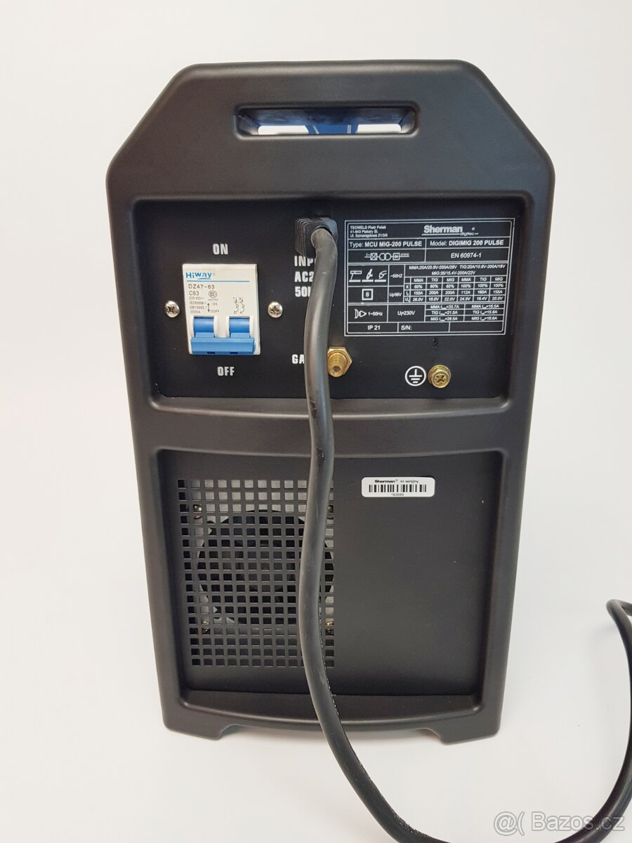 Nová PROFI svářečka Sherman DIGIMIG 200 Pulse - 8