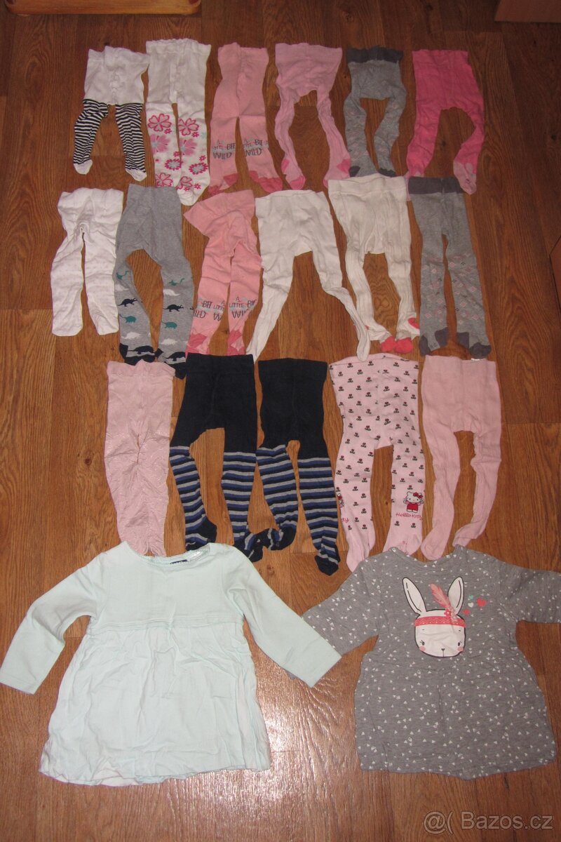 Dětské oblečení velikost 74/80 pro holčičky. - 8