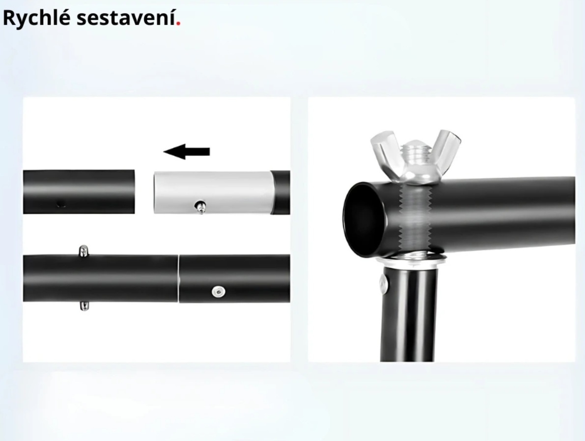 Fotopozadí (3- bílé, černé, zelené) + 2x softbox 90W - 8