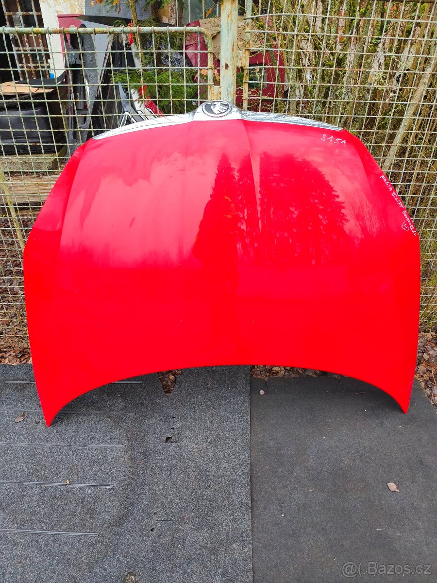 Skoda Fabia 2 facelift - přední kapota - 8