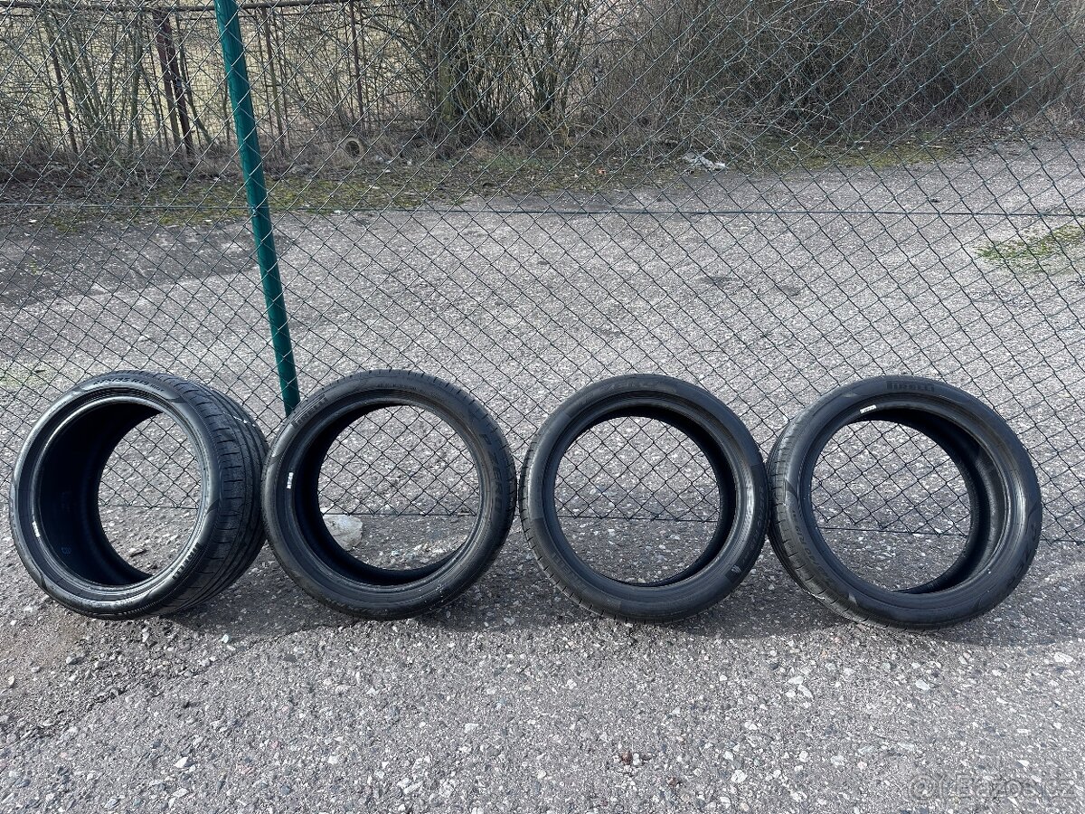 Pirelli P Zero 2ks 275/35/19 a 2ks 245/40/19 - letni - 8